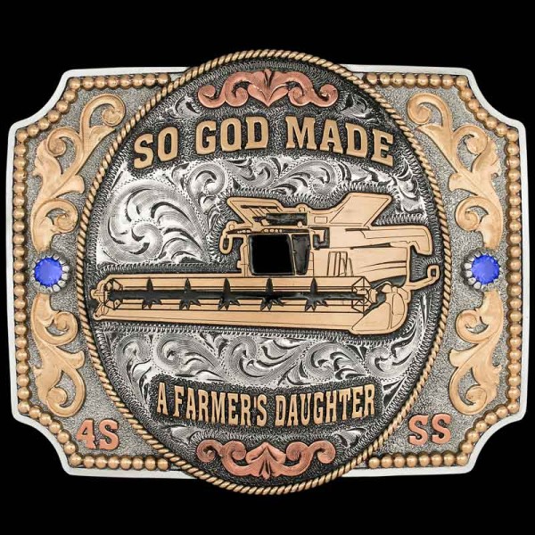 College Station Belt Buckle, The College Station Buckle puts a unique twist on traditional western style with modern customizations. Built on a German Silver, hand engraved base with a
